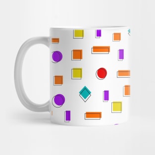 COLOR Retro Shapes Mug